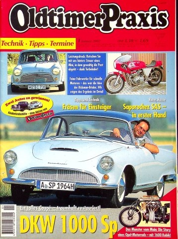 Deckblatt Oldtimer Praxis (01/2002)
